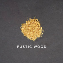 Load image into Gallery viewer, Fustic wood chips on dark slate background
