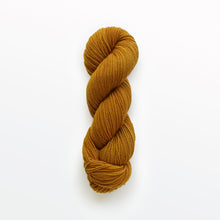 Load image into Gallery viewer, Sone Ground DK yarn, coreopsis, bronze yellow, naturally dyed yarn, non-superwash, 260 yards, Merino/Rambouillet cross wool
