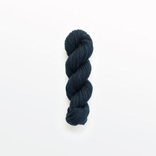 Load image into Gallery viewer, Light denim sport yarn, logwood, blue jean blue, naturally dyed yarn, non-superwash, 156 yards, Merino/Rambouillet cross wool
