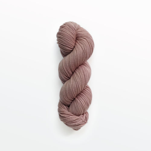 rose quartz sport yarn, madder root, light pink, naturally dyed yarn, non-superwash, 312 yards, Merino/Rambouillet cross wool